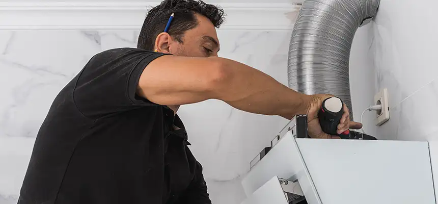Precision In-wall Dryer Vent Cleaning & Rerouting Corrections in Temple City, CA